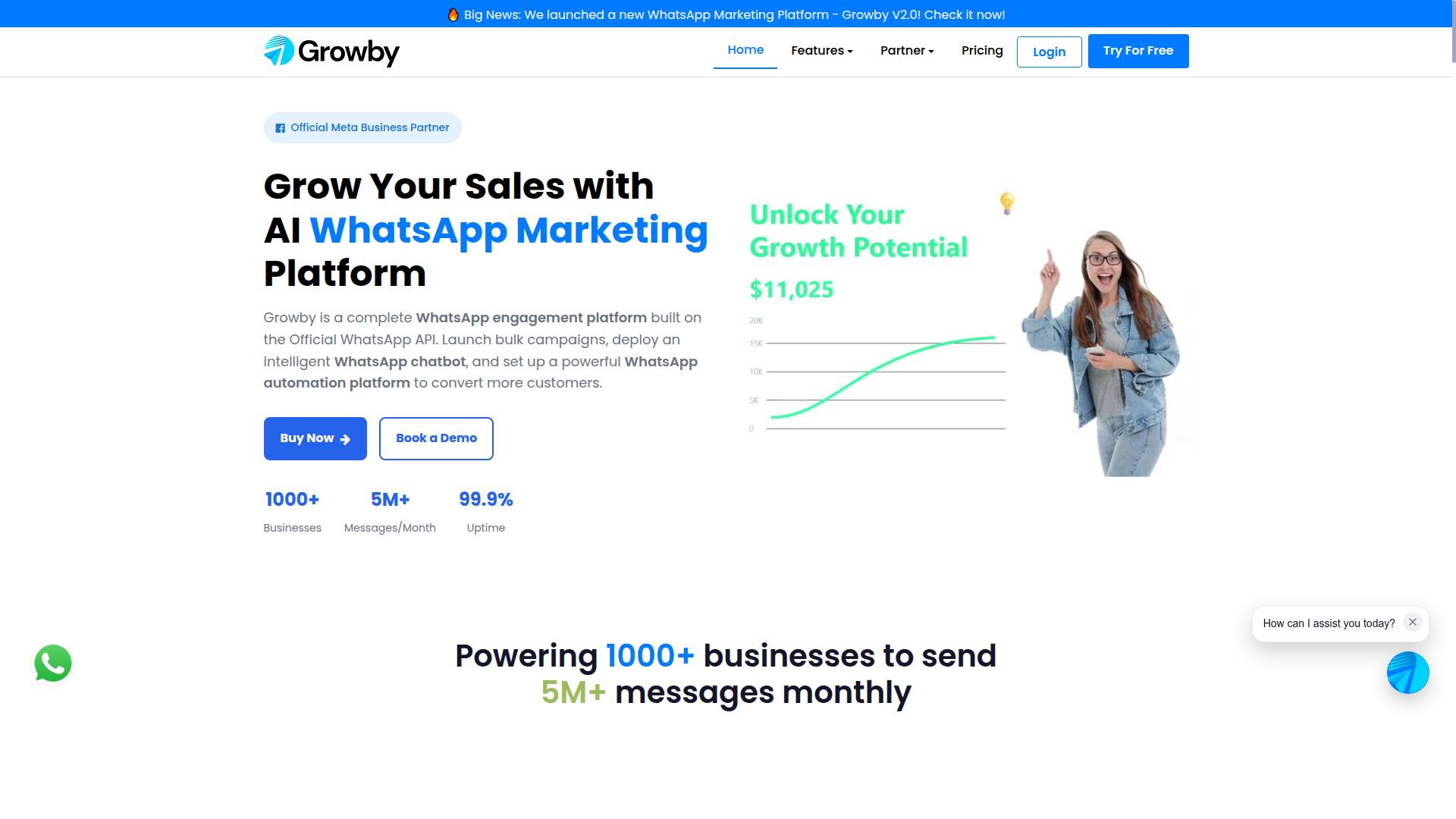 Growby website